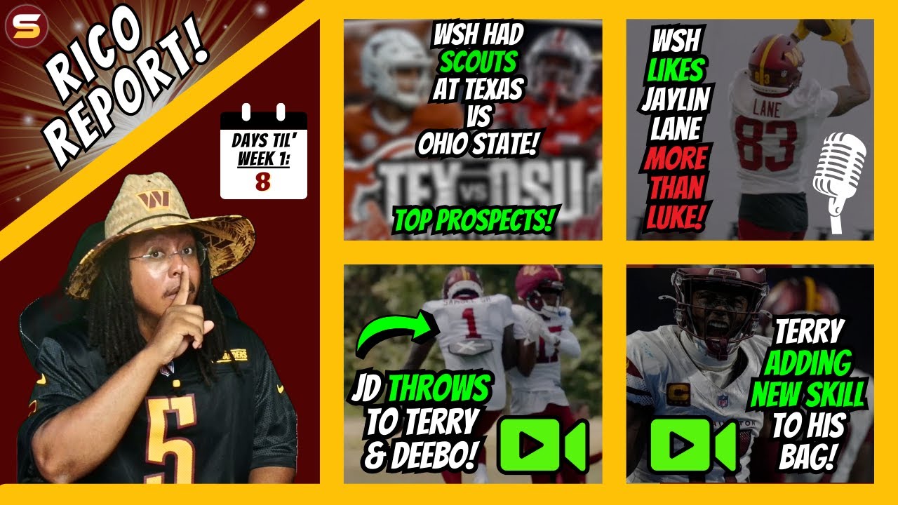 👀WSH Had Scouts at Texas-Ohio State! | WSH Likes Jaylin More Than Luke! Terry's NEW Skill! 🎥JD➡️T&D!
