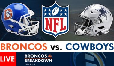 Broncos vs. Cowboys Live Streaming Scoreboard, Free Play-By-Play, Highlights | NFL Week 8