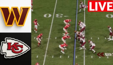 🔴 LIVE: Washington Commanders vs Kansas City Chiefs |Oct 26th WEEK 8 FULL GAME|MADDEN NFL 26 SIM