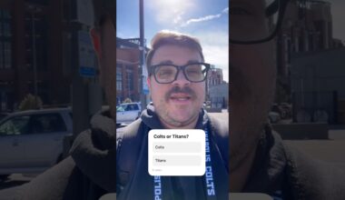 Indianapolis Colts vs. Tennessee Titans: Who Ya Got?!