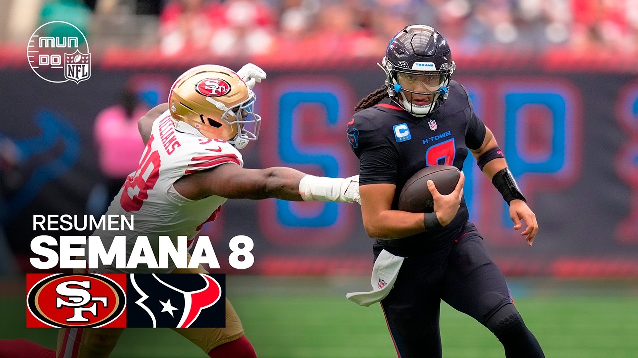 San Francisco 49ers vs. Houston Texans | Resumen NFL en español - Semana 8 | NFL Highlights 2025