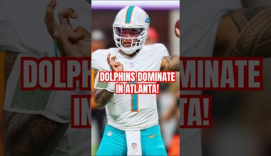 THIS IS WHY The Dolphins Dominated The Atlanta Falcons! #shorts #nfl #miamidolphins