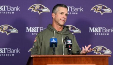 Harbaugh: Ravens didn't purposely violate injury report with Lamar
