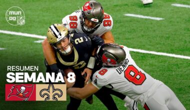 Tampa Bay Buccaneers vs. New Orleans Saints | Resumen NFL español - Semana 8 | NFL Highlights 2025