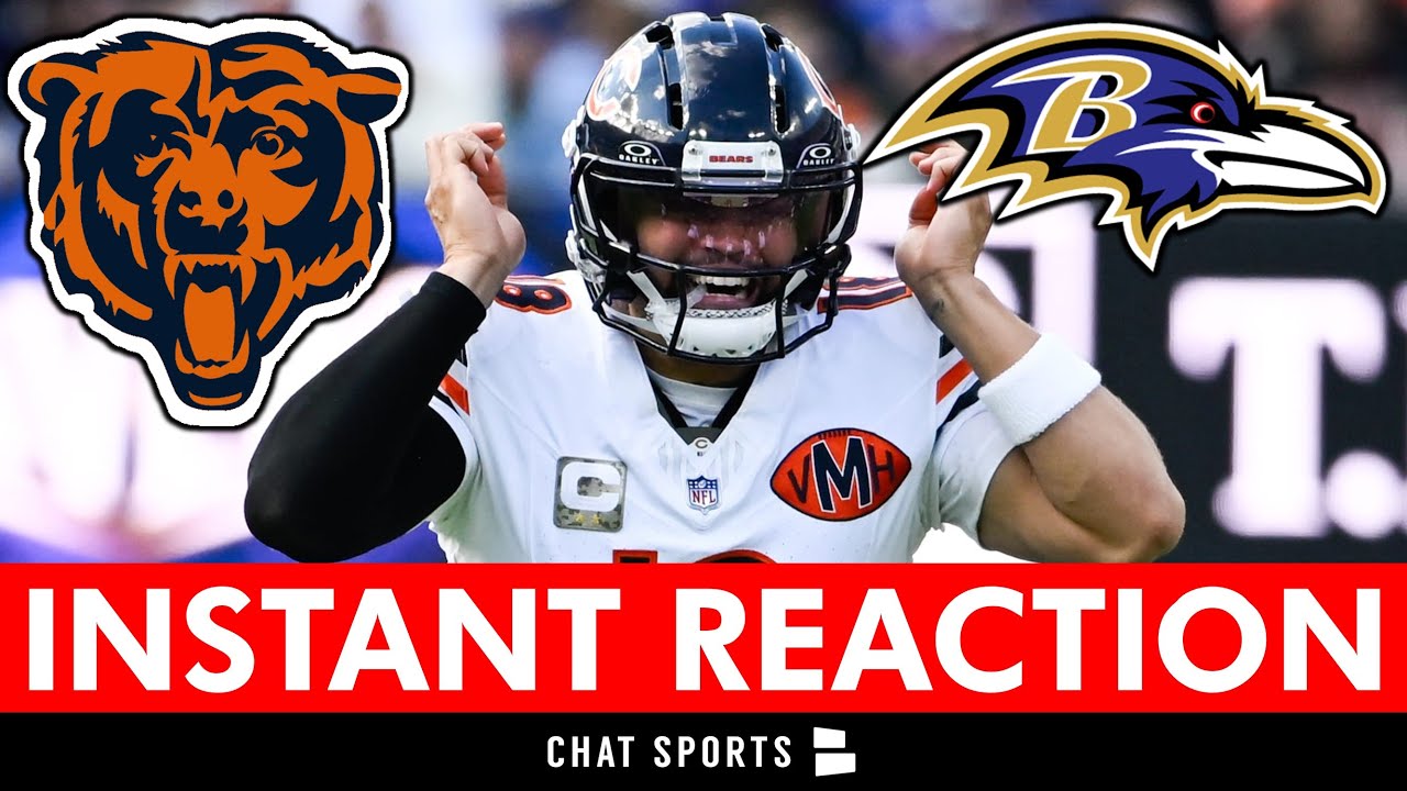 🚨INSTANT REACTION🚨 Bears LOSE UGLY To Ravens - Caleb Williams Throws Critical Interception