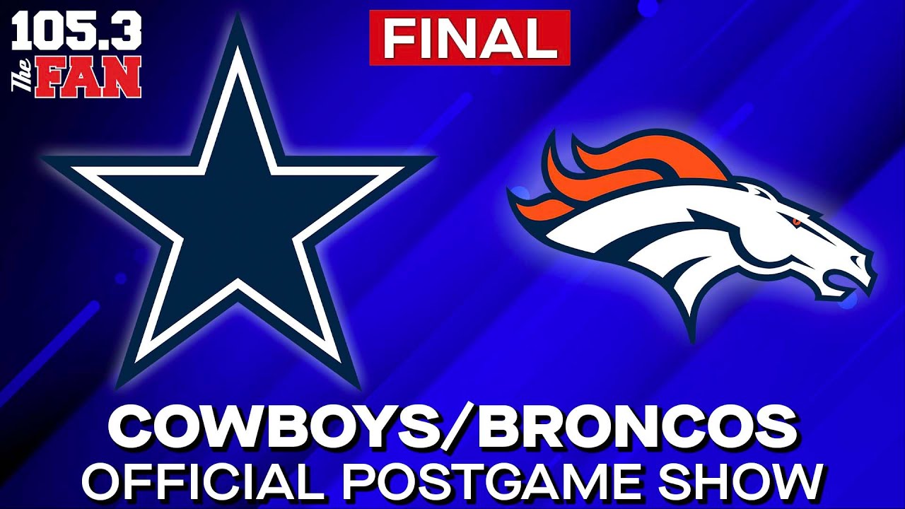 Dallas Cowboys Postgame Show vs Broncos 10-26-25