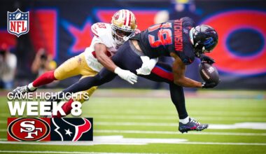 San Francisco 49ers vs Houston Texans Game Highlights | 2025 NFL Season Week 8