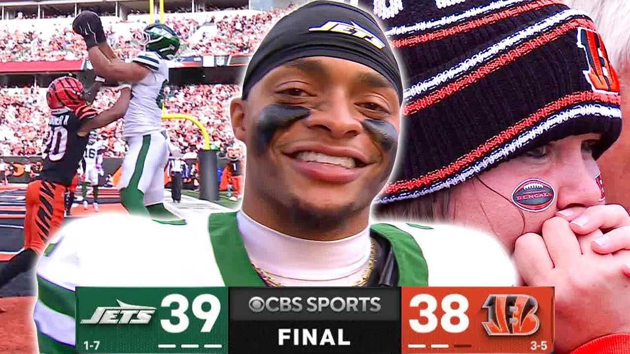 The Jets TAKEOFF In Cincy: Jets vs Bengals Week 8 SHOOTOUT