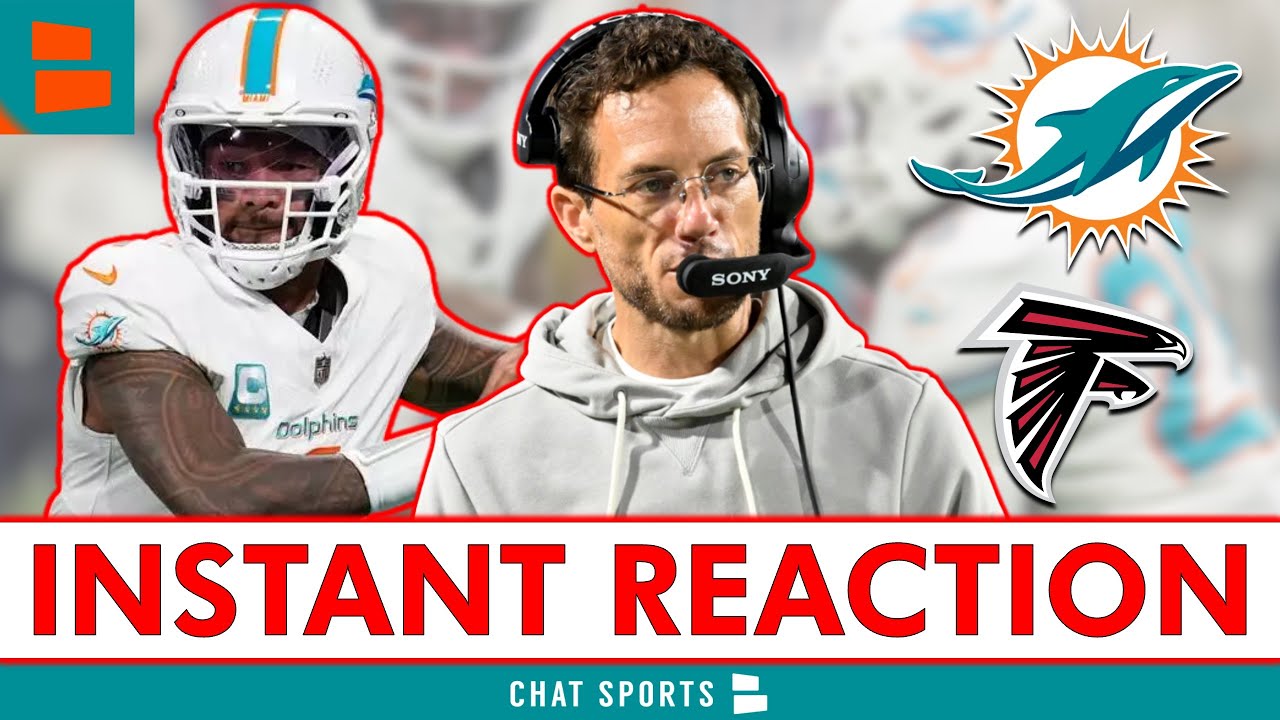 DOLPHINS DOMINATE! Miami Dolphins vs. Atlanta Falcons INSTANT REACTION