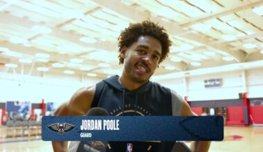 Jordan Poole on pace, Pelicans fans at SKC 10/26/2025 | New Orleans Pelicans