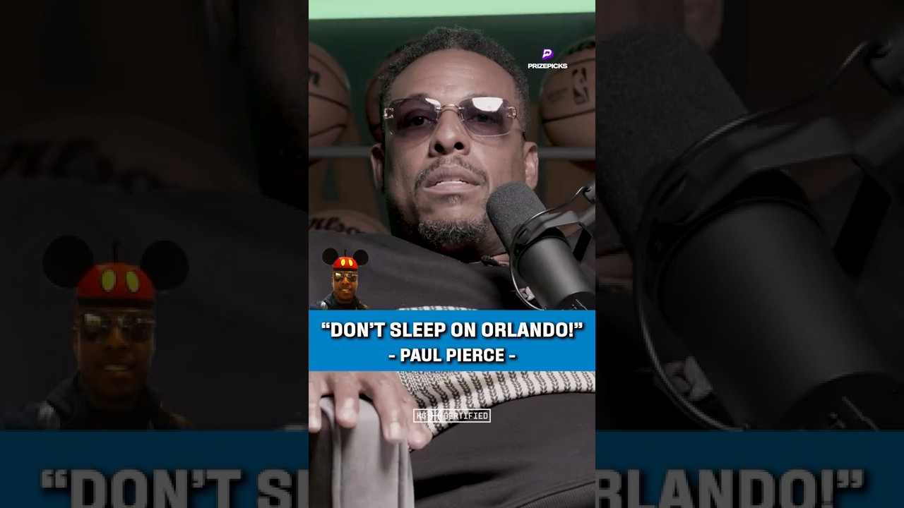 Paul Pierce will be taking no Orlando Magic slander at this time🚫
