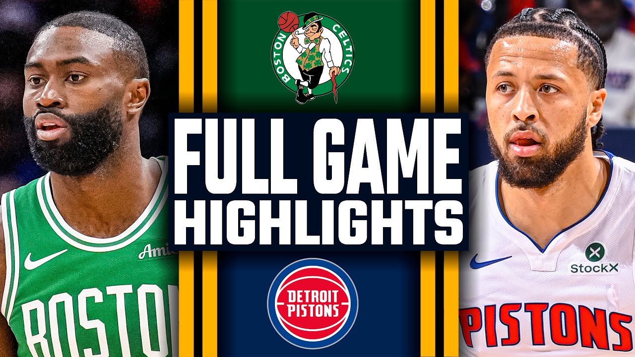 Boston Celtics vs Detroit Pistons - FULL GAME HIGHLIGHTS | October 26, 2025 NBA Season