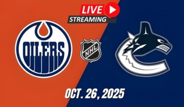 🔥 NHL LIVE 2025! Vancouver Canucks vs Edmonton Oilers | Full Game Live | October 26, 2025