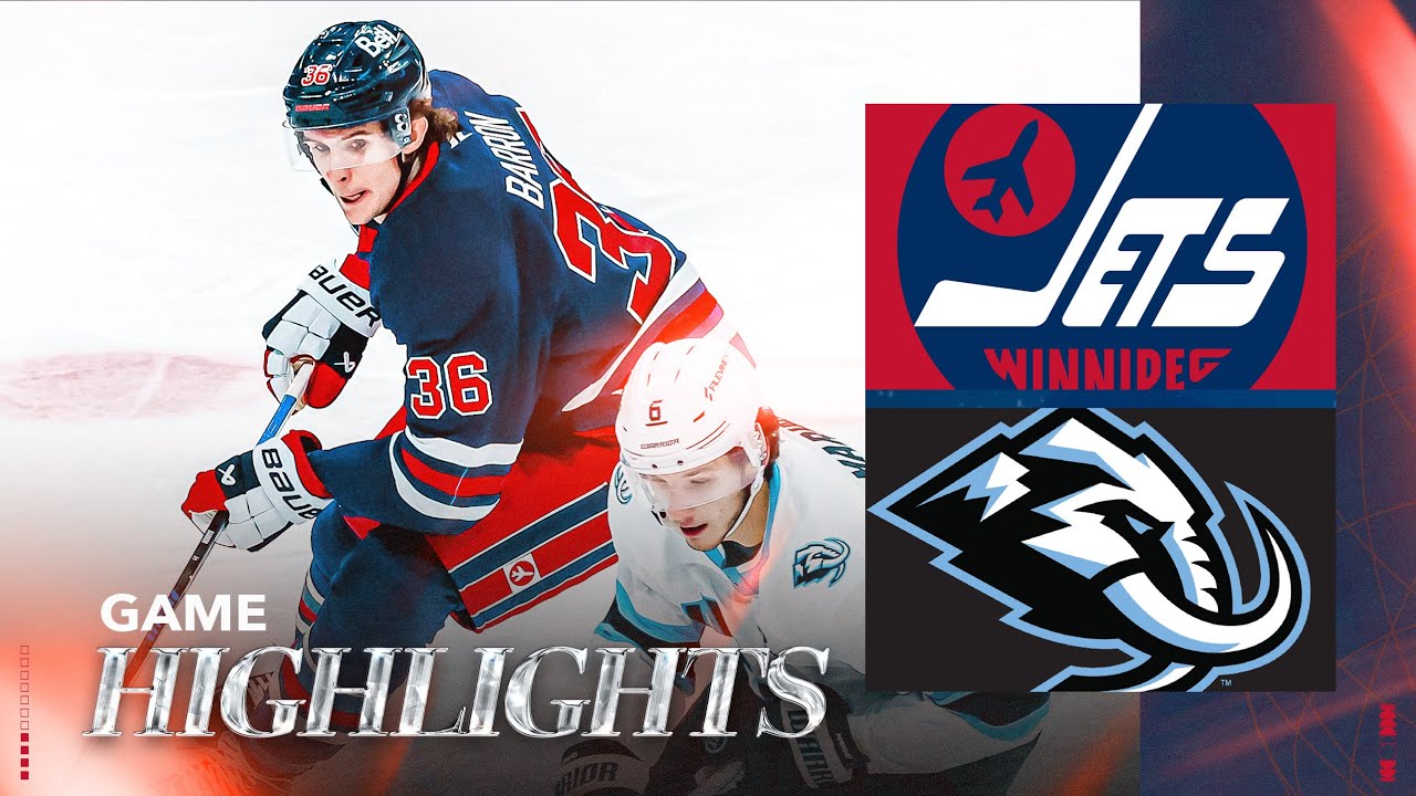 Winnipeg Jets vs. Utah Mammoth - Game Highlights
