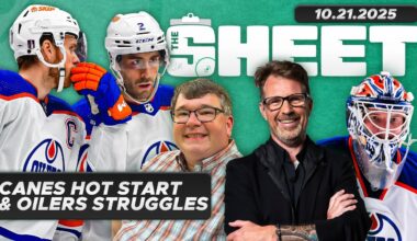 Hurricanes Hot Start, Retro Jerseys, & Oilers Struggle ft. Cory Lavalette & Devan Dubnyk | The Sheet