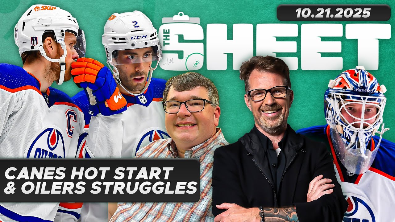 Hurricanes Hot Start, Retro Jerseys, & Oilers Struggle ft. Cory Lavalette & Devan Dubnyk | The Sheet