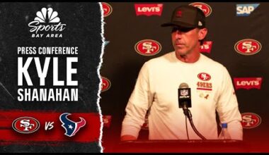 Kyle Shanahan bluntly states Texans ‘kicked our ass' in 49ers' Week 8 loss | NBC Sports Bay Area