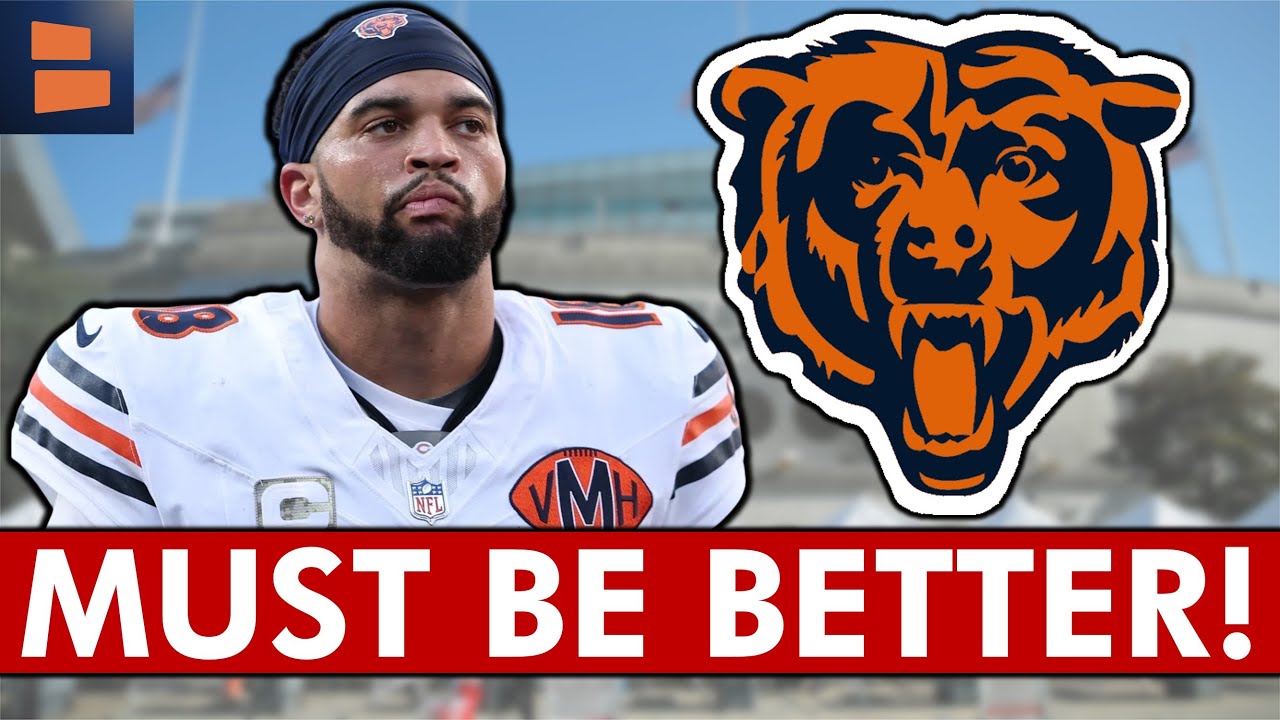 Caleb Williams MUST BE BETTER! | Chicago Bears Week 8 Reaction