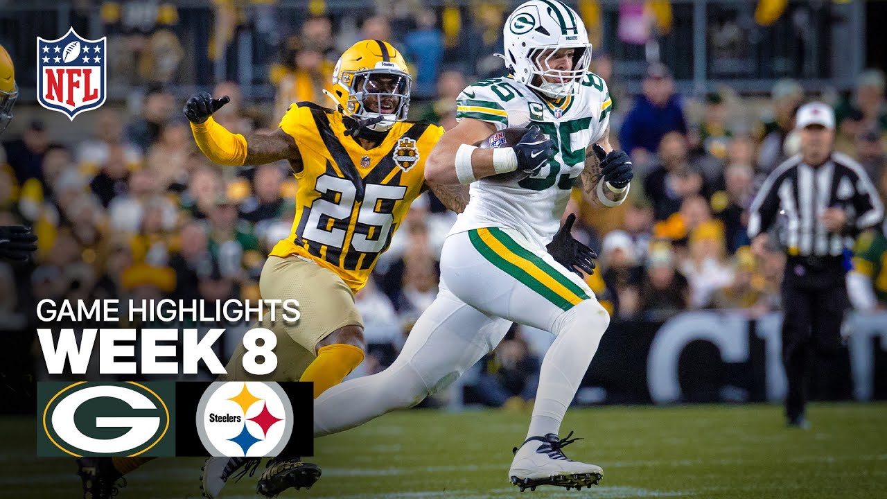 Green Bay Packers vs Pittsburgh Steelers Game Highlights | 2025 NFL Season Week 8