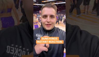Instant Reaction To The Suns BEATING The Kings 🔥 #phoenixsuns #devinbooker