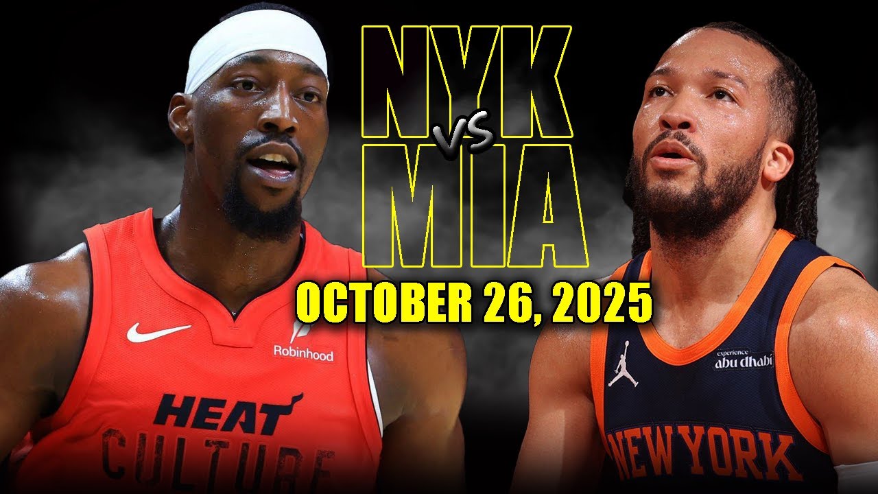 Miami Heat vs New York Knicks Full Game Highlights - October 26, 2025 | NBA Season