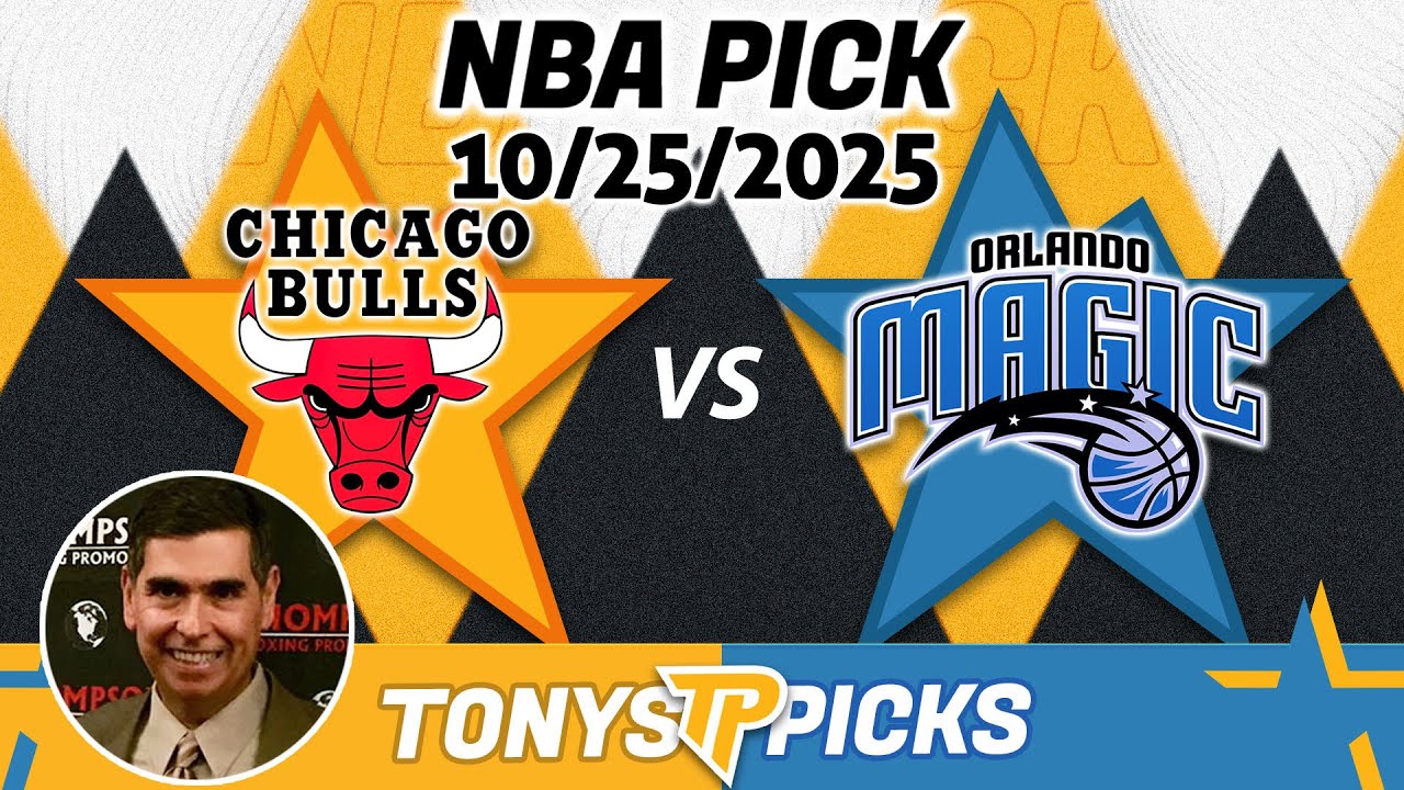 Chicago Bulls vs Orlando Magic Pick 10/25/25 NBA Pick Prediction