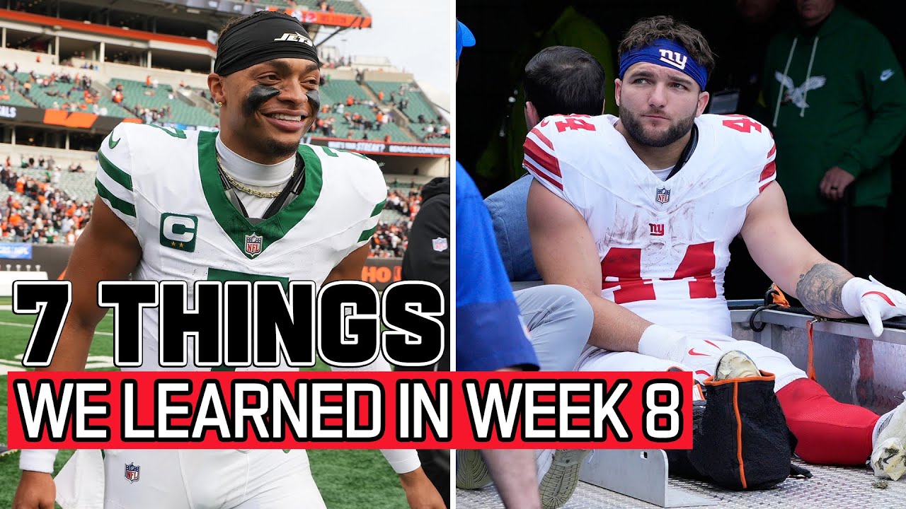 7 Things We Learned on Sunday of Week 8