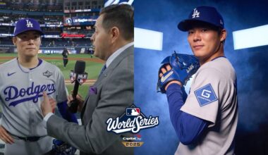 REACTION: Yoshinobu Yamamoto tosses his second complete game in the 2025 Postseason 👀