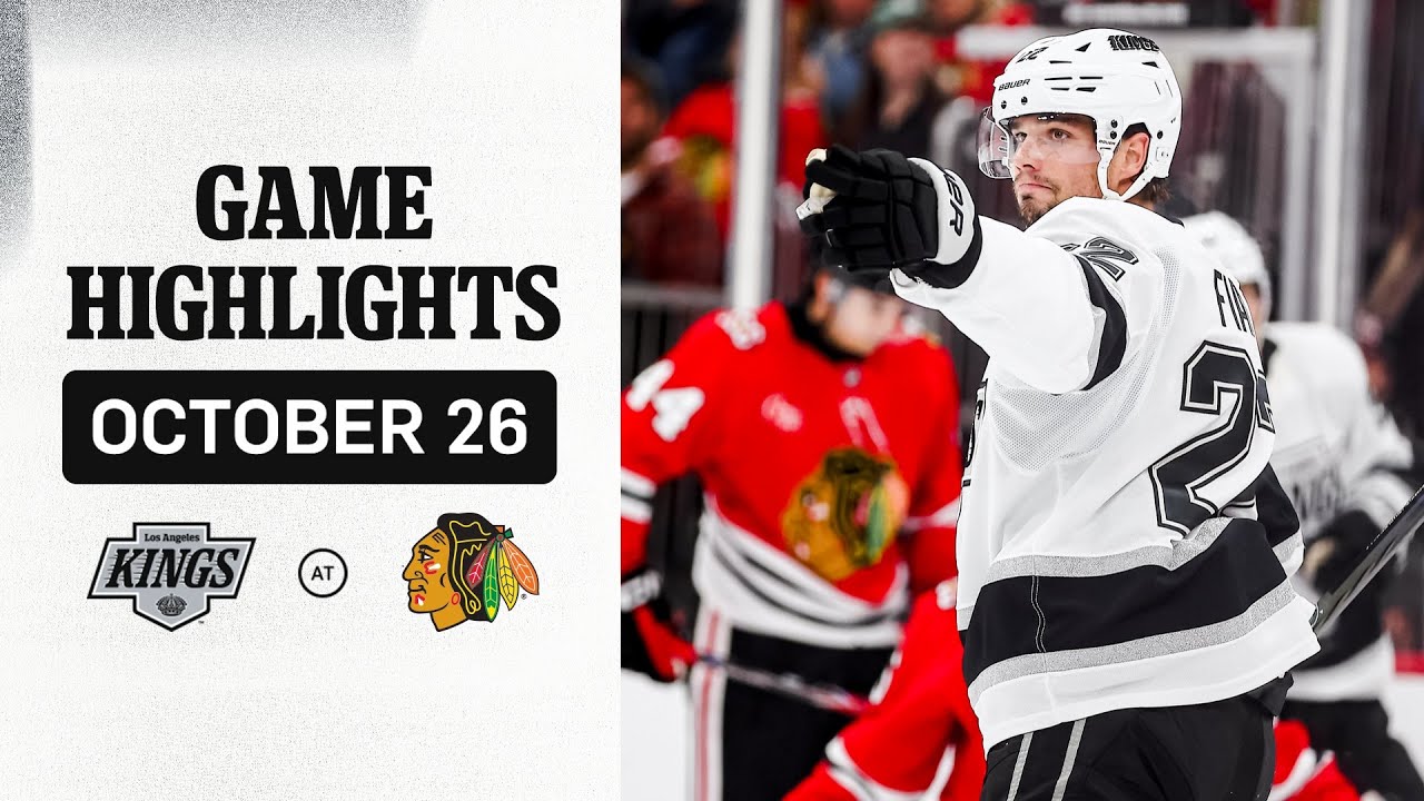 HIGHLIGHTS: LA Kings at Chicago Blackhawks | NHL Highlights
