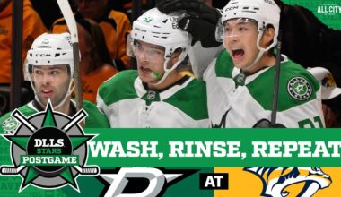 Stars Follow Same Formula, Rally To Beat Predators 3-2 | DLLS STARS POSTGAME