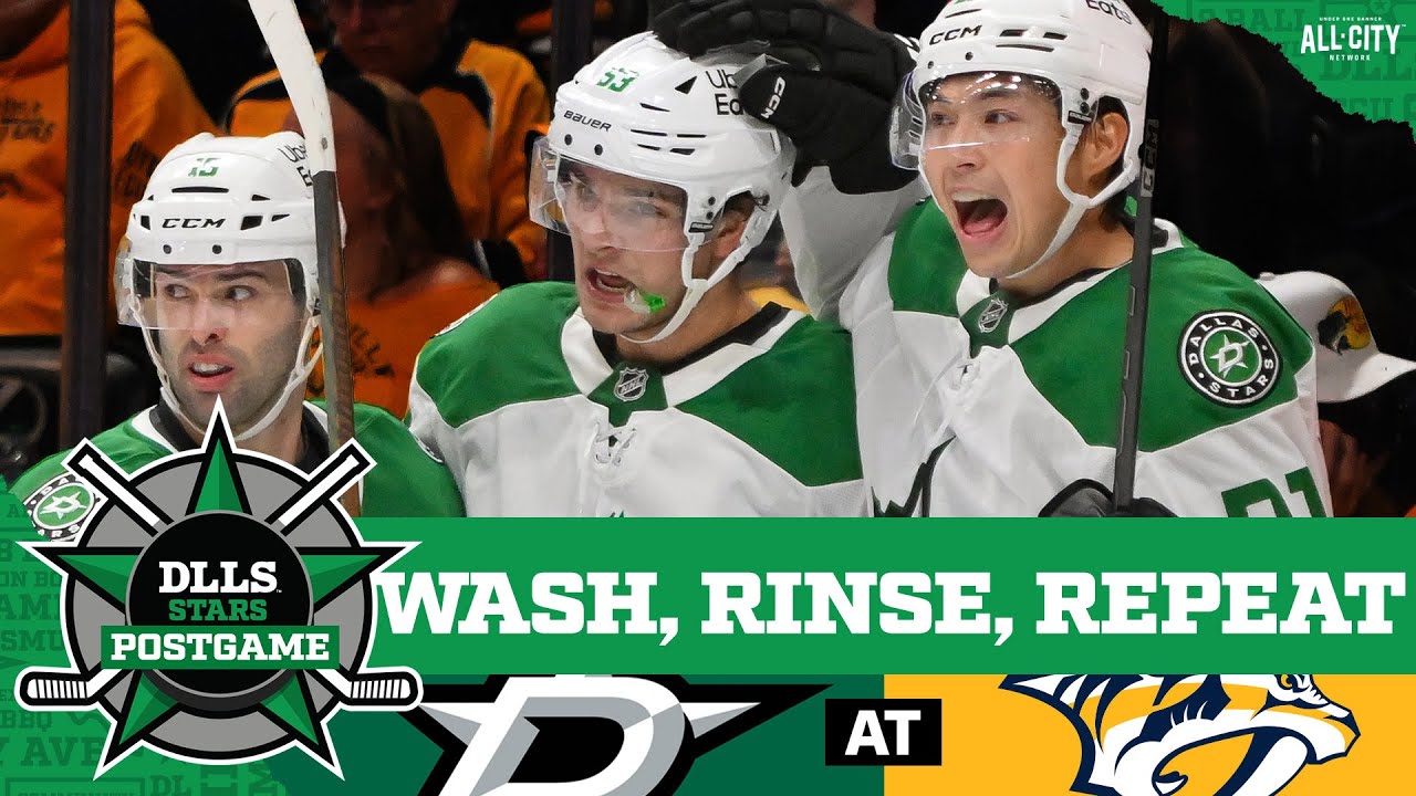 Stars Follow Same Formula, Rally To Beat Predators 3-2 | DLLS STARS POSTGAME
