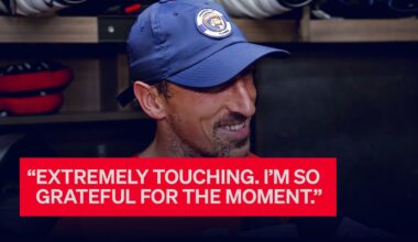 "It kind of hit like a ton of bricks." | Brad Marchand Postgame Reaction at Boston 10.21.25