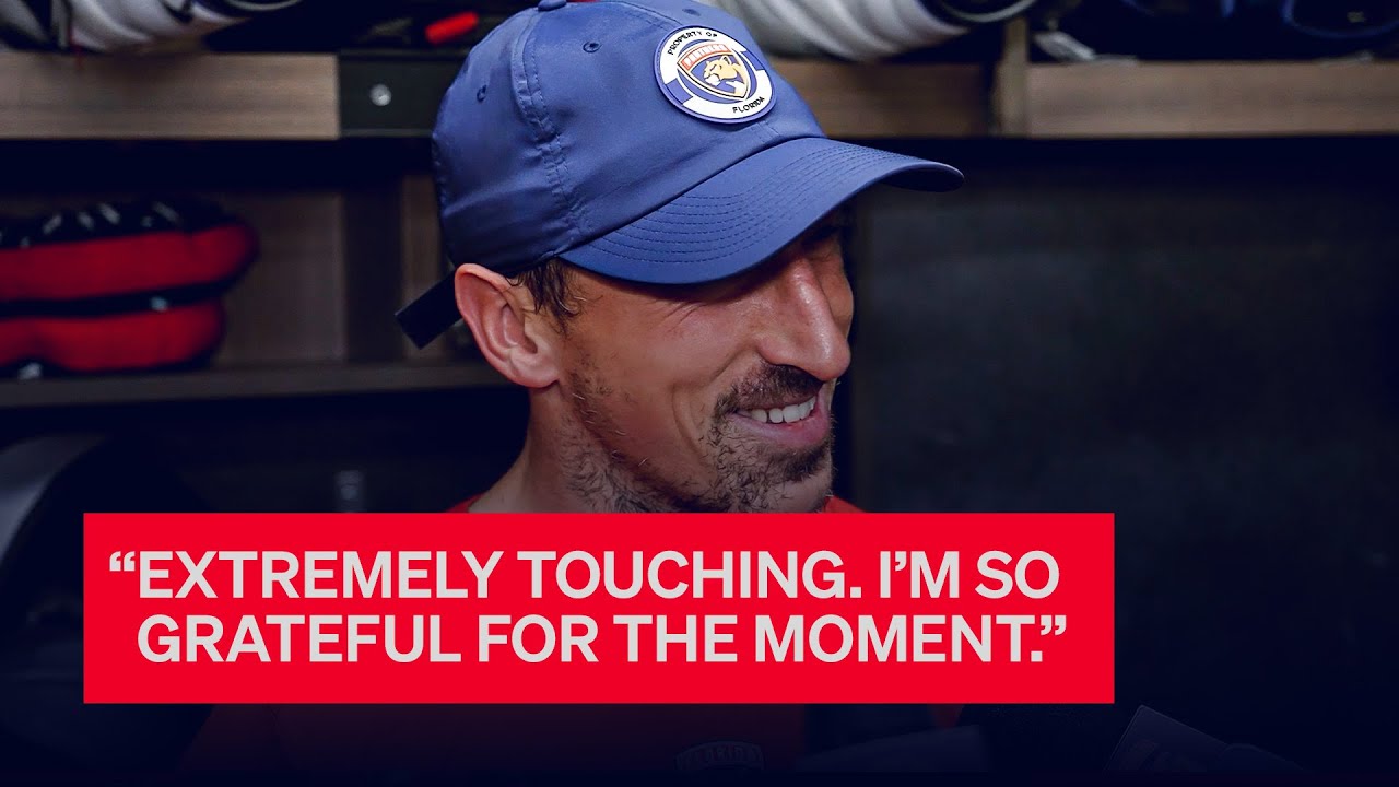 "It kind of hit like a ton of bricks." | Brad Marchand Postgame Reaction at Boston 10.21.25