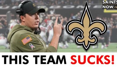 🚨WTF WAS THAT?! Saints Offense SUCKS - Spencer Rattler BENCHED! Saints Week 8 Instant Reaction