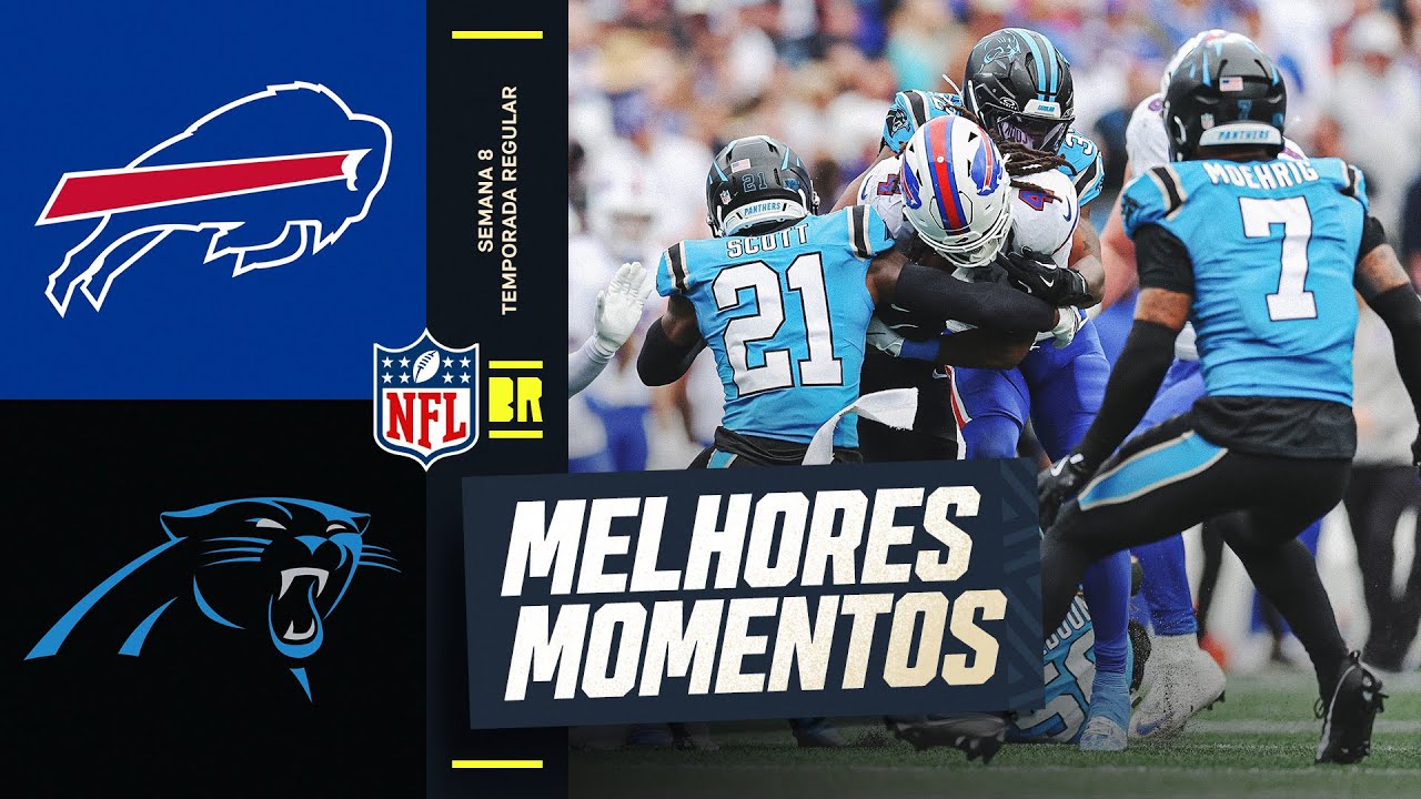 SEMANA 8 | Buffalo Bills vs. Carolina Panthers | Melhores Momentos | NFL 2025