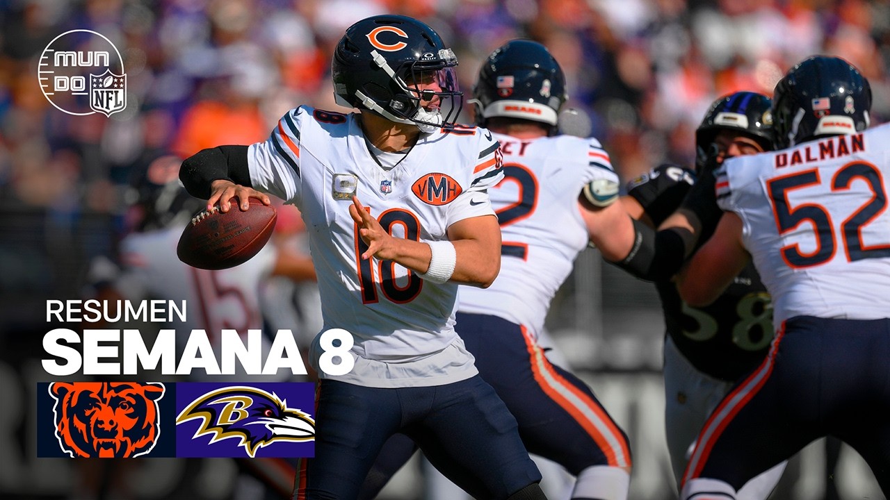 Chicago Bears vs. Baltimore Ravens | Resumen NFL en español - Semana 8 | NFL Highlights 2025
