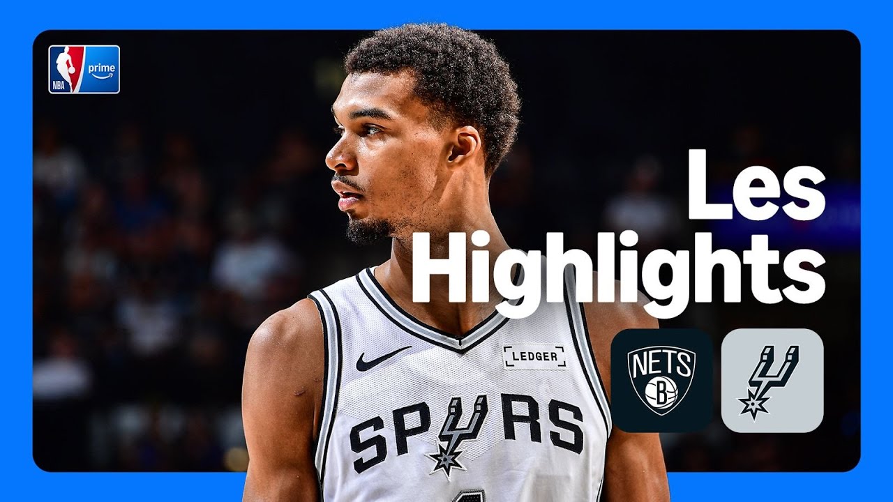 NETS @ SPURS | RÉSUMÉ COMPLET | 26 OCTOBRE 2025