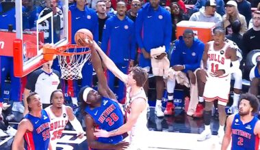 Matas Buzelis PUTS Isaiah Stewart on a POSTER! 😳🔥