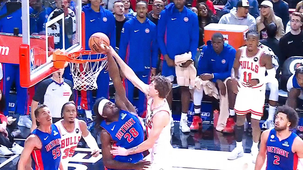 Matas Buzelis PUTS Isaiah Stewart on a POSTER! 😳🔥