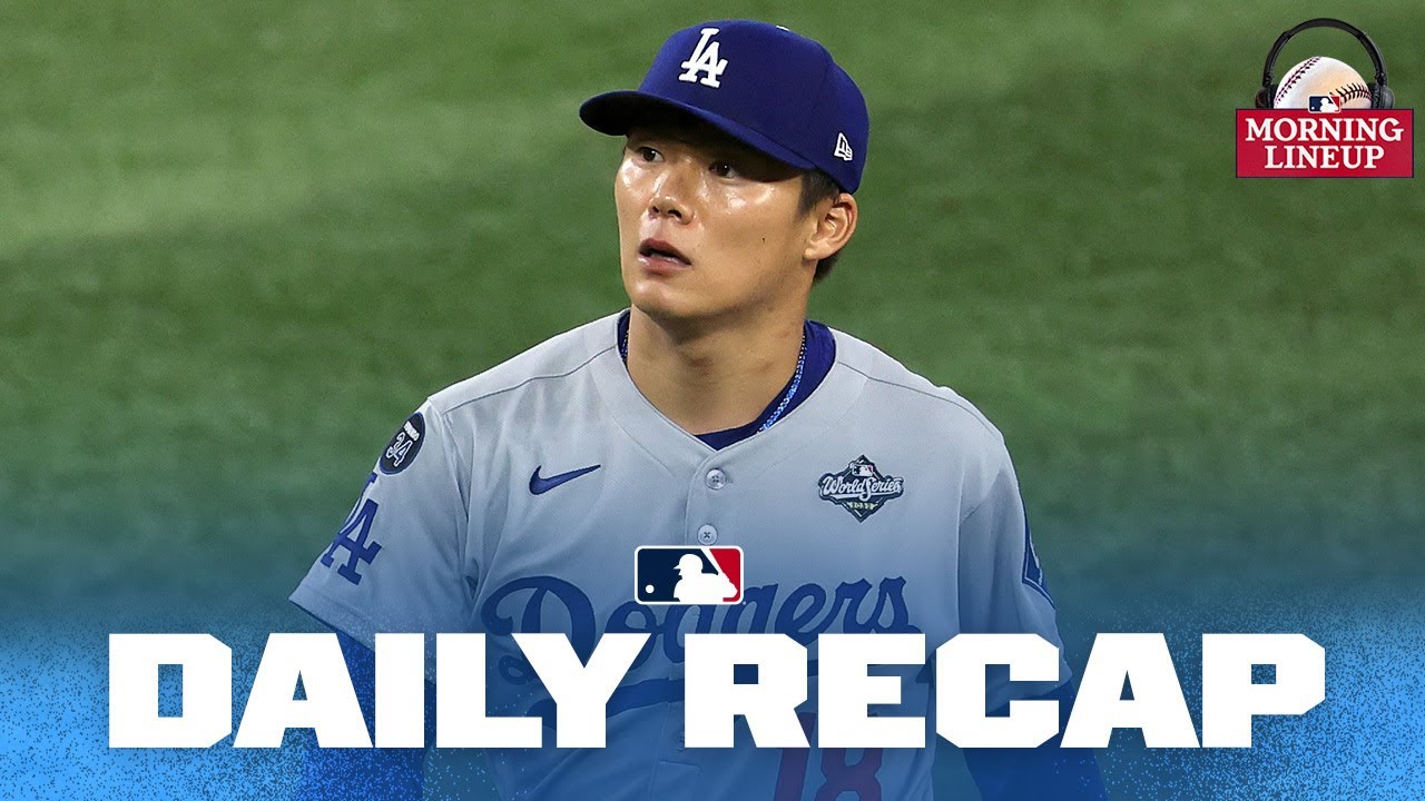 World Series is TIED after Yoshinobu Yamamoto's brilliant Game 2! | Morning Lineup (MLB Daily Recap)