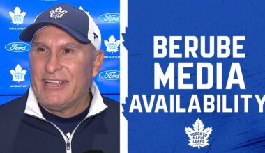 Craig Berube | Practice | October 23, 2025
