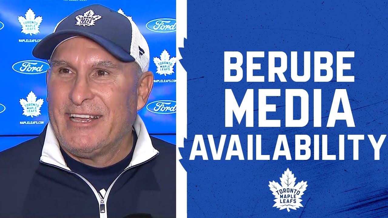 Craig Berube | Practice | October 23, 2025