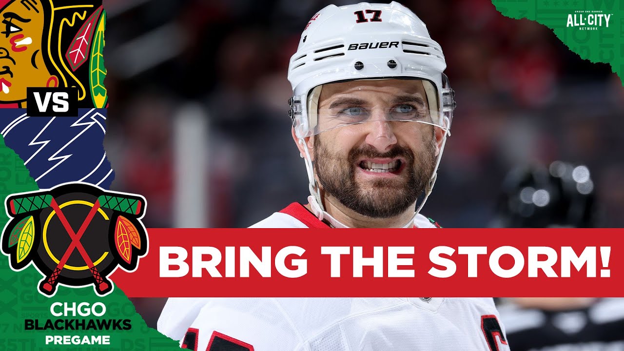 BLACKHAWKS PREGAME: Can Nick Foligno Lead Chicago Past the Tampa Bay Lightning?