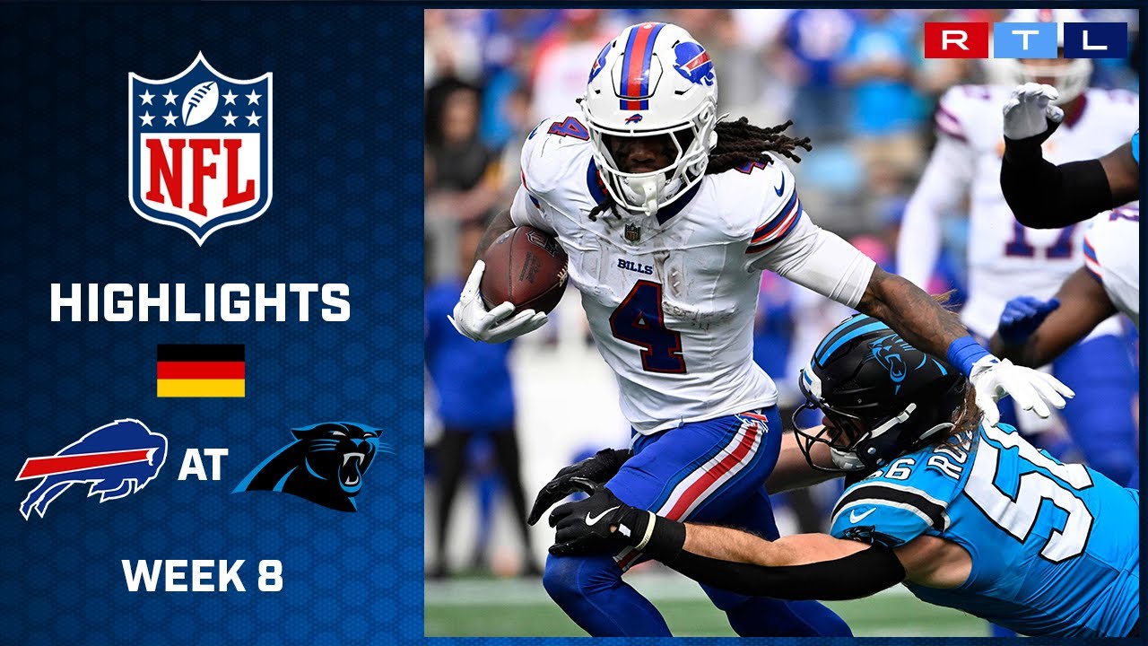 Buffalo Bills at Carolina Panthers | 🇩🇪 NFL Highlights | RTL Sport