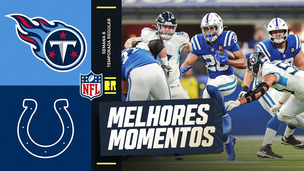 SEMANA 8 | Tennessee Titans vs. Indianapolis Colts | Melhores Momentos | NFL 2025