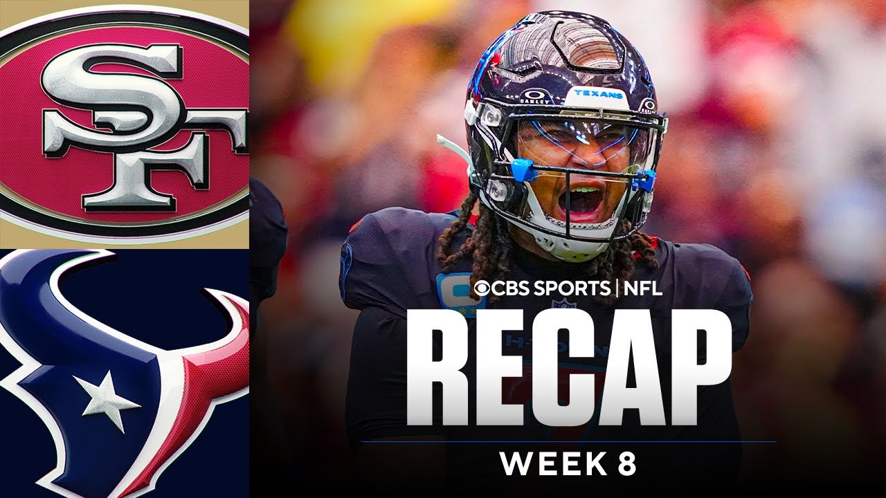 C.J. Stroud, Texans Take Down Shorthanded 49ers 26-15 | NFL Week 8 Recap