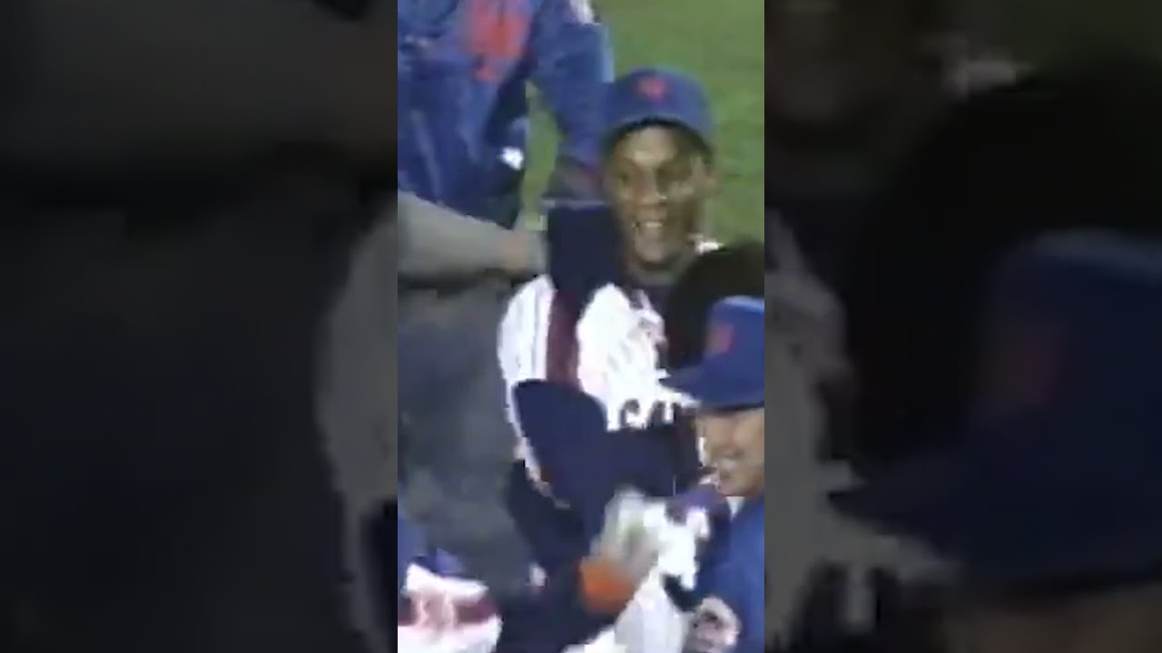 The Mets won it all on this day in '86! ⚾️ #shorts