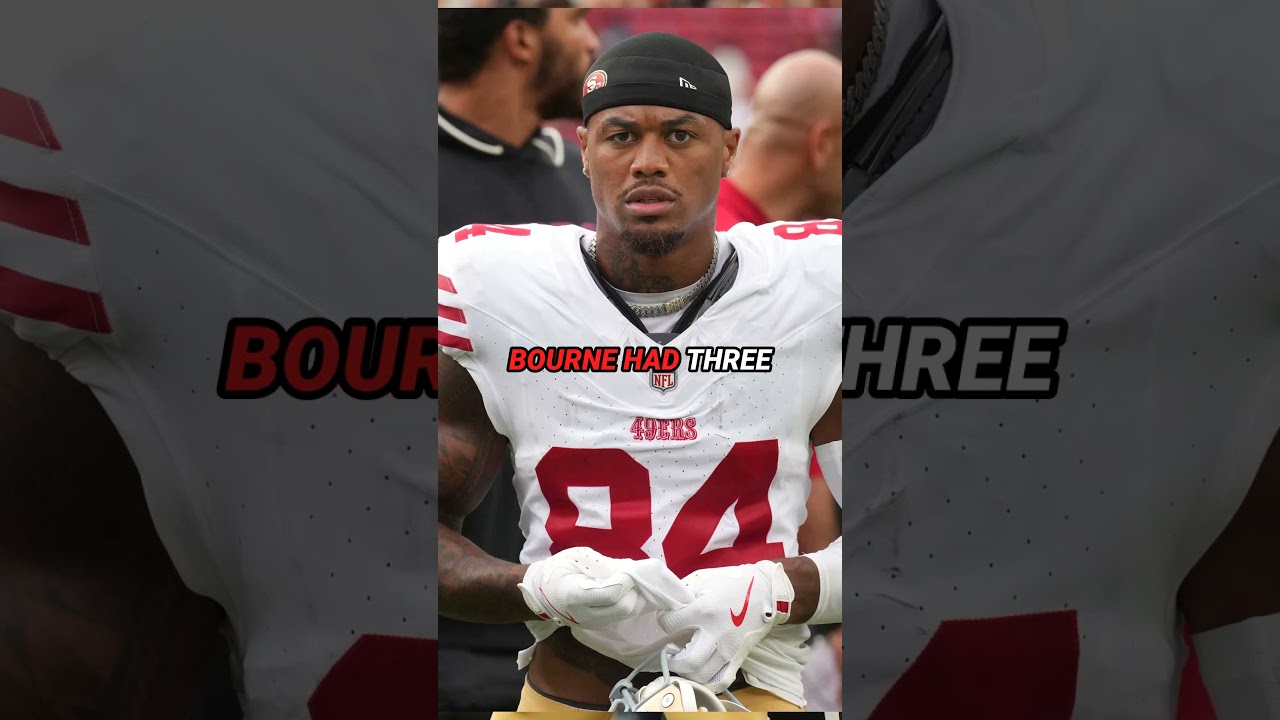 The 49ers’ Top Receivers Had IDENTICAL Stat Lines 😳 🔥 #sanfrancisco49ers #49ers #nfl