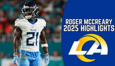 Roger McCreary Highlights 🔥 | Welcome to the Rams