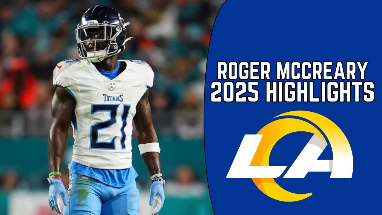 Roger McCreary Highlights 🔥 | Welcome to the Rams